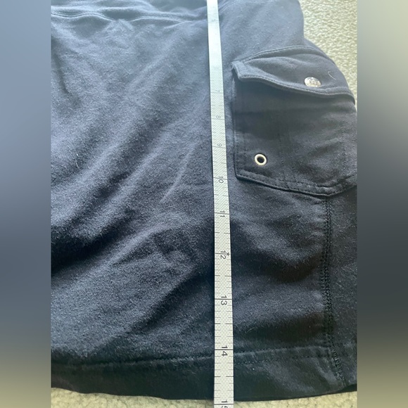 Athletic mini skirt, skort, shorts with cute button pocket and shorts built in - Picture 7 of 9